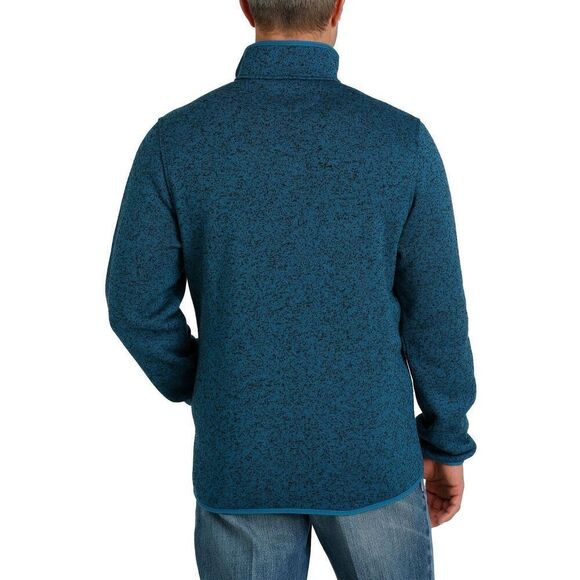 ✨Cinch Pullover Men's Fleece Teal Sz XL Sweater✨ - Picture 2 of 9